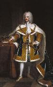 Enoch Seeman Portrait of George II of Great Britain oil on canvas